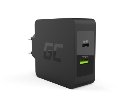 Ładowarka i akumulator Green Cell Ładowarka USB-C 45W z kablem USB-C 2m